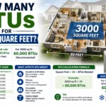 How Many BTU Mini Split for 900 Square Feet