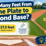 How Many Feet From Home Plate to Second Base