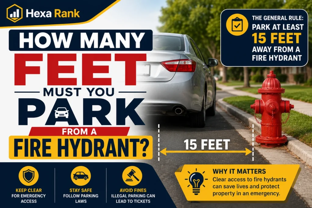 How Many Feet Must You Park From a Fire Hydrant