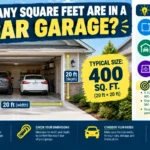 How Many Square Feet Are in a 2 Car Garage
