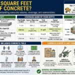 How Many Square Feet Is 1 Yard of Concrete