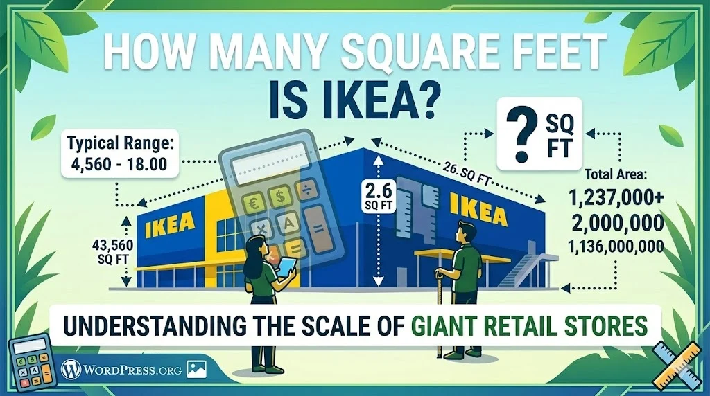 How Many Square Feet Is IKEA