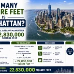 How Many Square Feet Is Manhattan