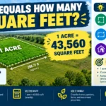 cre Equals How Many Square Feet