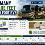How Many Square Feet in a 35 Foot RV