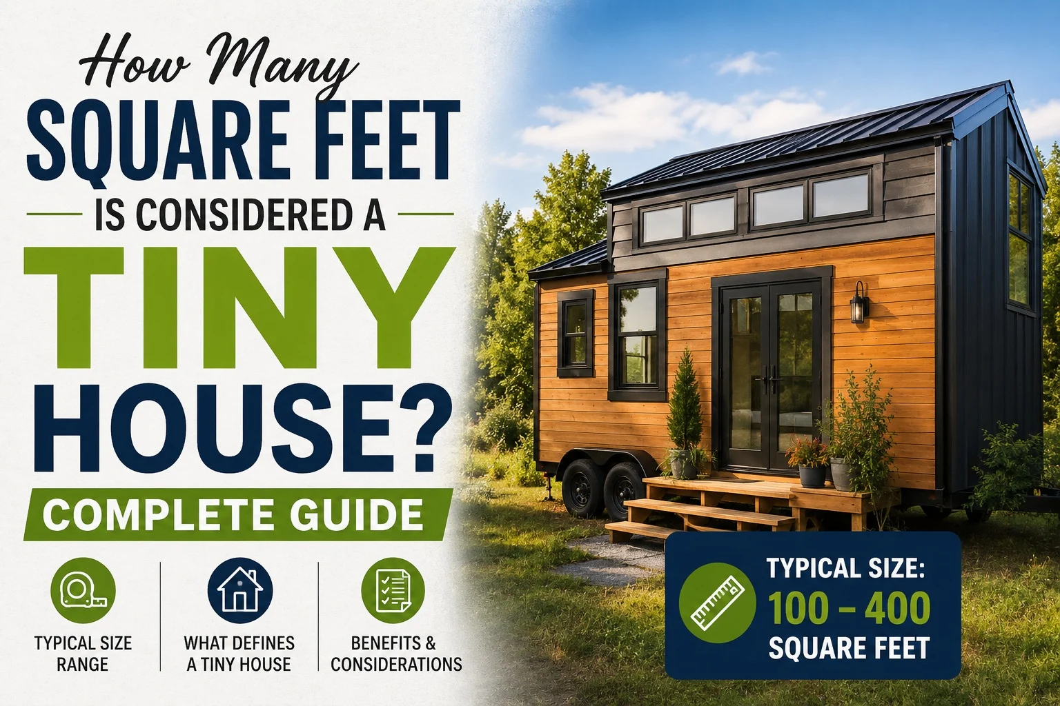 How Many Square Feet Is Considered a Tiny House? Complete Guide