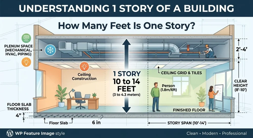 How Many Feet Is in One Story