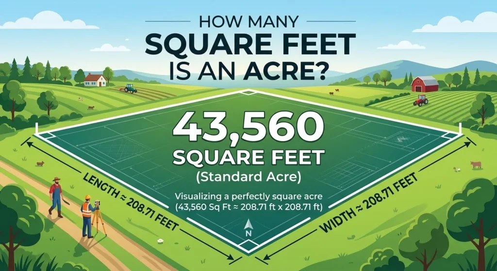 How Many Square Feet Is an Acre