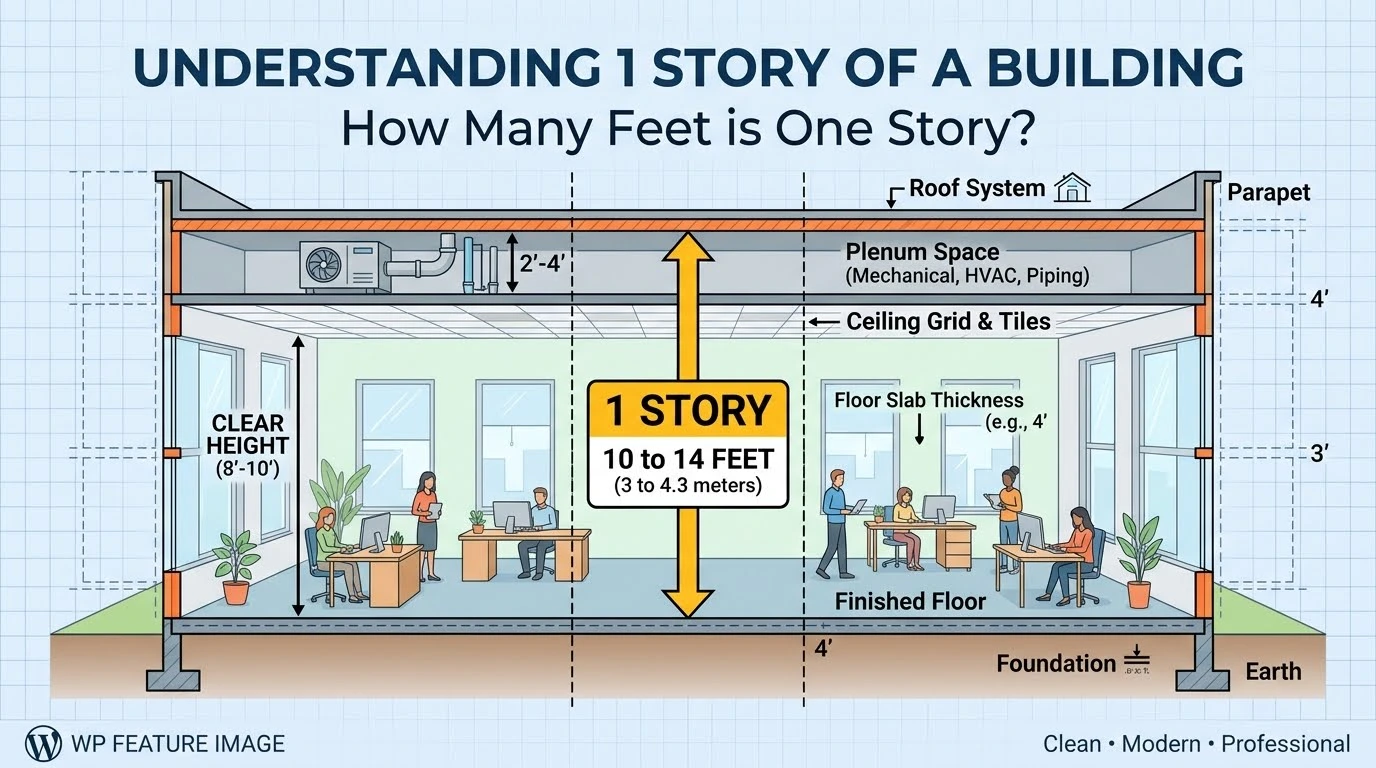 One Story Is How Many Feet